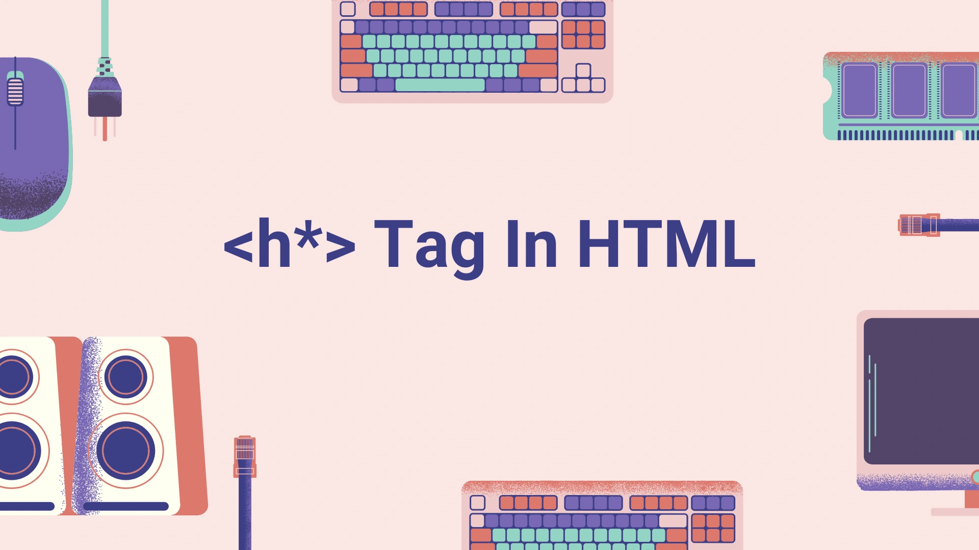 تصویر مقاله آموزش تگ h در html